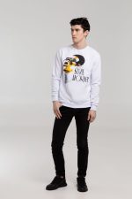 Толстовка «Меламед. Stevie Wonder», белая — изображение 5