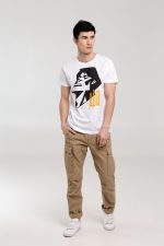 Футболка «Меламед. Виктор Цой», белая — изображение 4