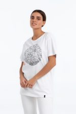 Футболка «Качели», белая — изображение 6