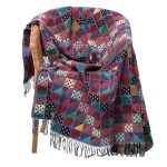 Плед Illinois, бордовый — изображение 3