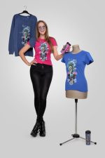 Футболка женская Beauty Sleep, ярко-розовая (фуксия) — изображение 7