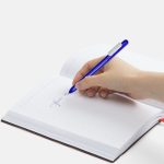 Ручка шариковая Swiper, синяя с белым — изображение 4