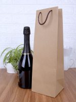 Пакет под бутылку Vindemia, крафт — изображение 5