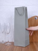 Пакет под бутылку Vindemia, серый — изображение 4