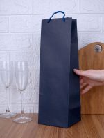 Пакет под бутылку Vindemia, синий — изображение 4