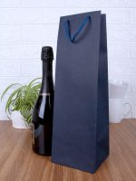 Пакет под бутылку Vindemia, синий — изображение 5