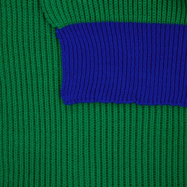 зеленый с синим
