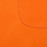 Флисовый плед Warm&Peace, оранжевый — изображение 3