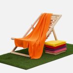 Флисовый плед Warm&Peace, оранжевый — изображение 6