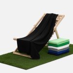 Флисовый плед Warm&Peace, черный — изображение 6