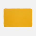 Флисовый плед Warm&Peace, желтый — изображение 4