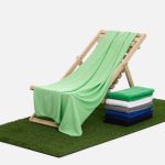 Флисовый плед Warm&Peace, светло-зеленый — изображение 6