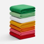 Флисовый плед Warm&Peace, желтый — изображение 7