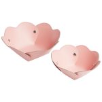 Корзина Corona, большая, розовая — изображение 5