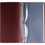 Карта вин Satiness, бордовая — изображение 3