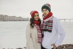 Шарф Happy View, красный с зеленым — изображение 7