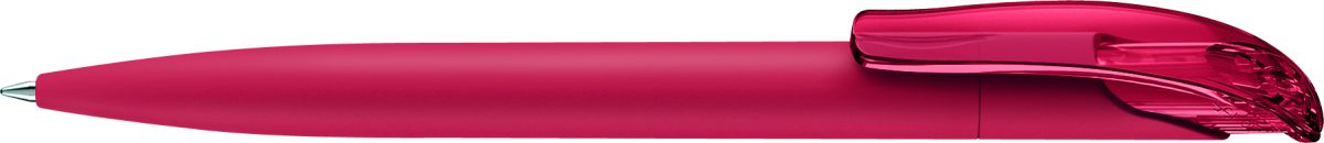 Senator Шариковая ручка Challenger Soft Touch clip clear красный 201