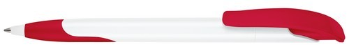 Senator Шариковая ручка Challenger Basic Polished Soft grip zone белый/красный 186