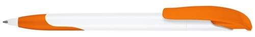 Senator Шариковая ручка Challenger Basic Polished Soft grip zone белый/оранжевый 151