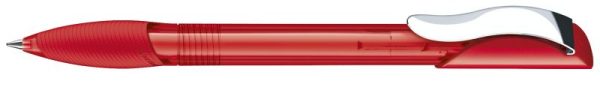 Senator Шариковая ручка Hattrix Clear Soft grip Clip Metal красный 186