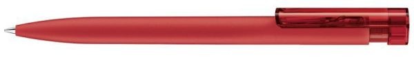 Senator Шариковая ручка Liberty Soft Touch clip clear красный 186