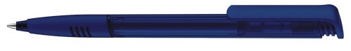 Senator Шариковая ручка Super Hit Clear Soft grip zone прозрачно-т.синий 2757