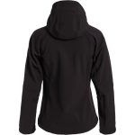 Куртка женская Hooded Softshell черная — изображение 3