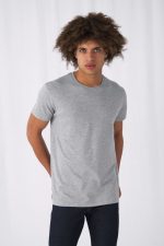 Футболка унисекс E150 Inspire (Organic), серый меланж — изображение 5