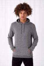 Толстовка с капюшоном унисекс Hoodie, светло-розовая — изображение 6