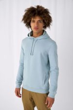 Толстовка с капюшоном унисекс BNC Inspire (Organic), зеленое яблоко — изображение 5