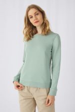 Свитшот женский BNC Inspire (Organic), черный — изображение 4