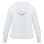 Толстовка женская Hooded Full Zip белая — изображение 3