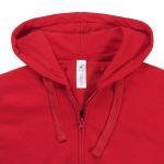 Толстовка женская Hooded Full Zip красная — изображение 4