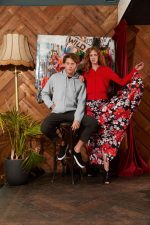 Толстовка женская Hooded Full Zip ярко-синяя — изображение 6