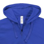 Толстовка женская Hooded Full Zip ярко-синяя — изображение 4